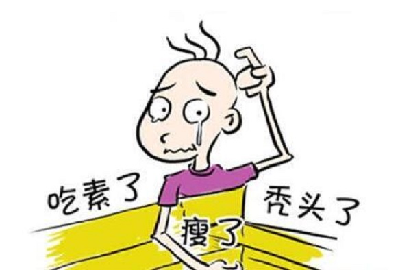 掉头发是缺乏什么